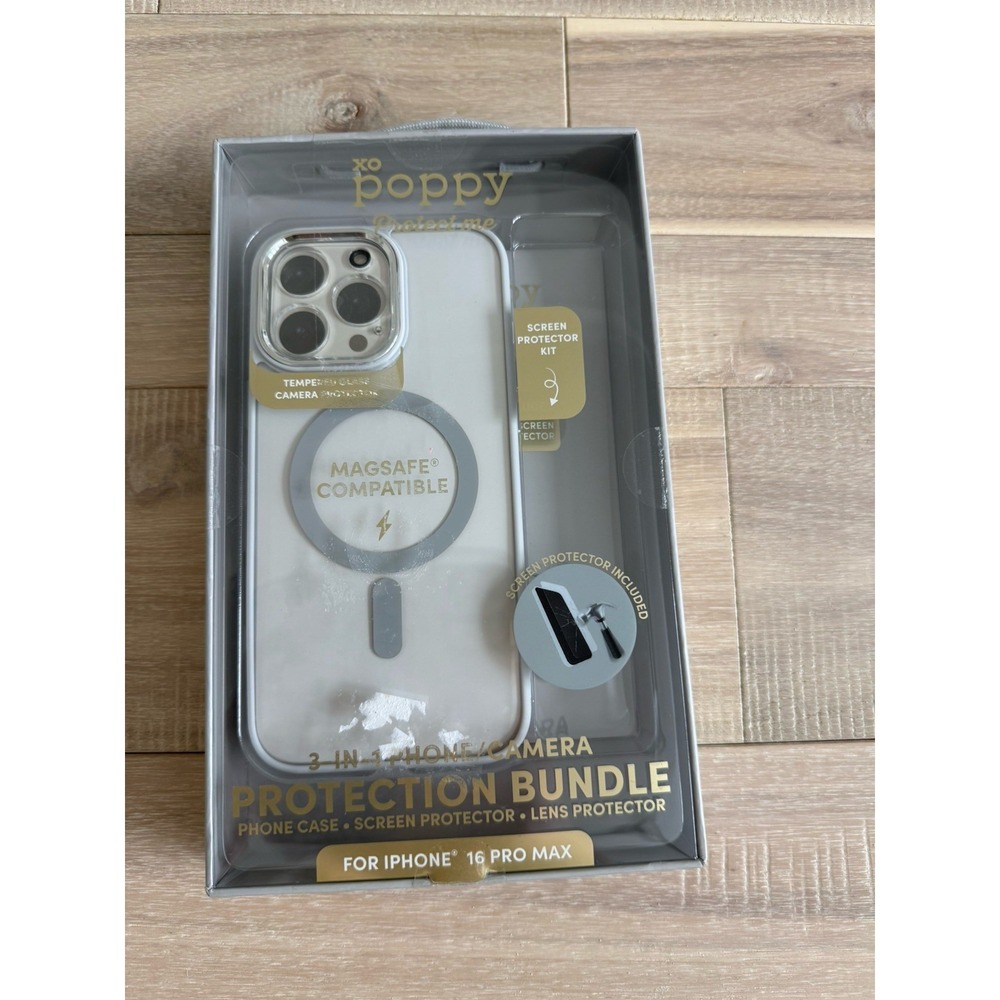 Brand New Poppy 3-in-1 Home Camera Protection Bundle iPhone 16 Pro Max